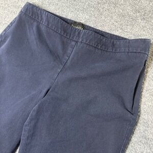 Talbots Chatham Petite Pants Women's 8P Navy Blue‎ Straight Leg